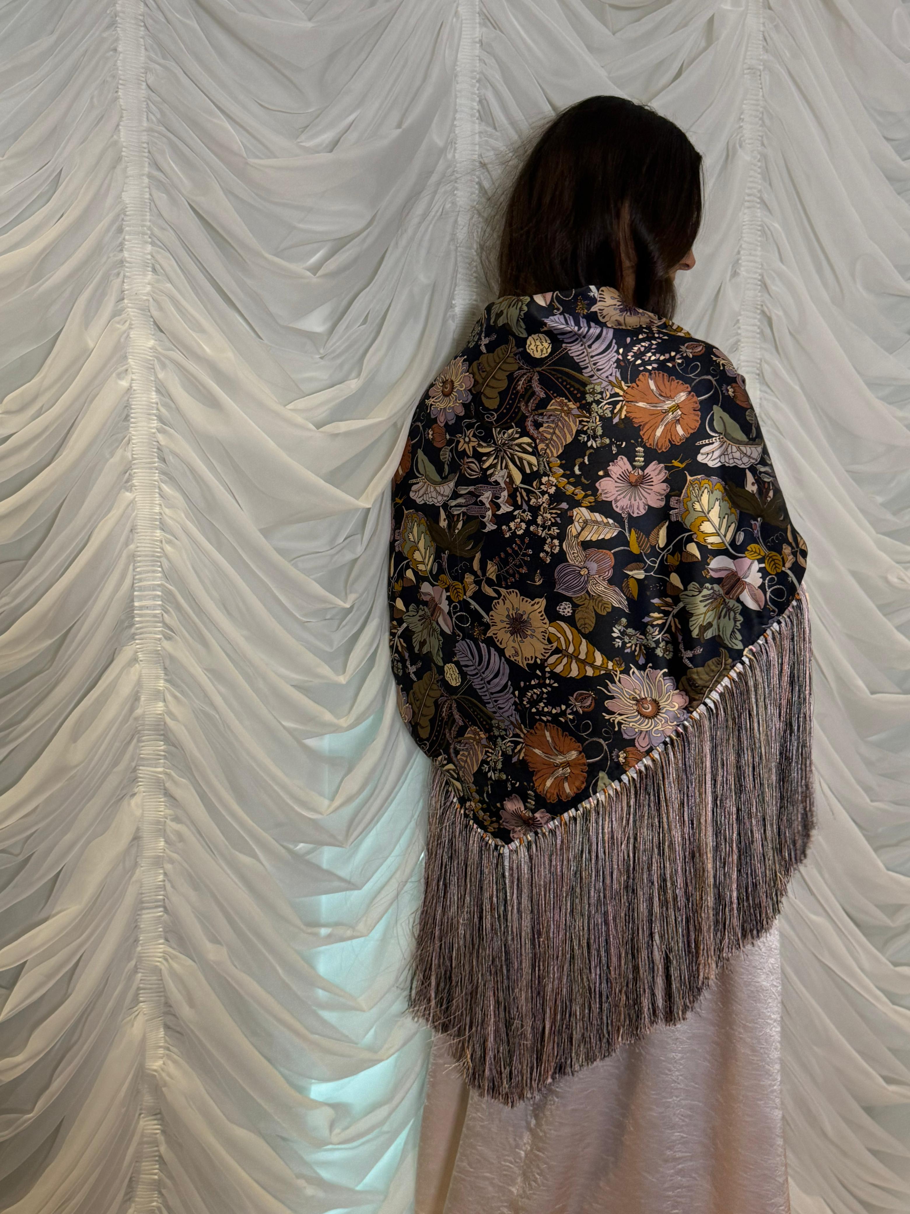 The Hand Finished Tassel Scarf